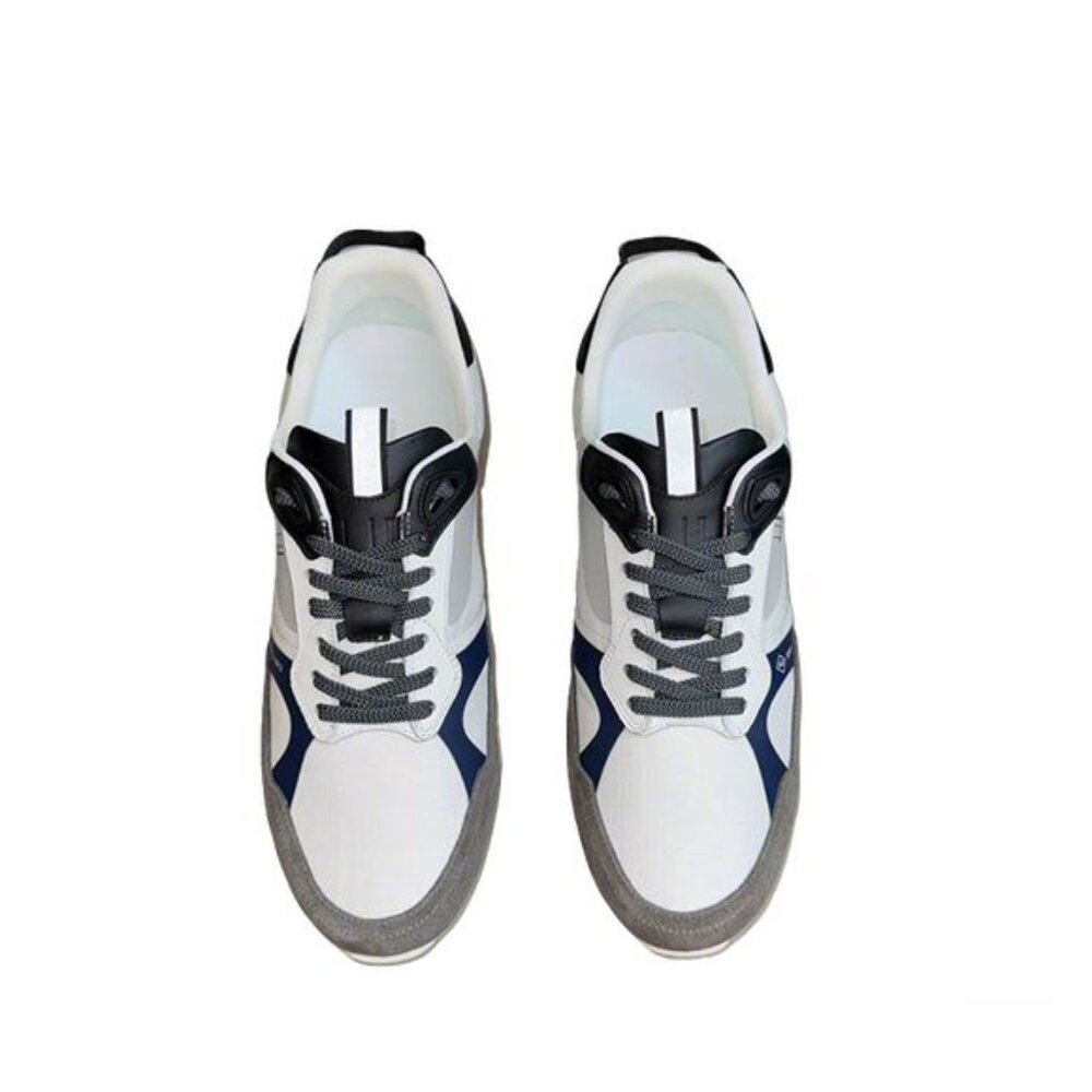 Dunhill Lace-Up Casual Mens Sneakers White